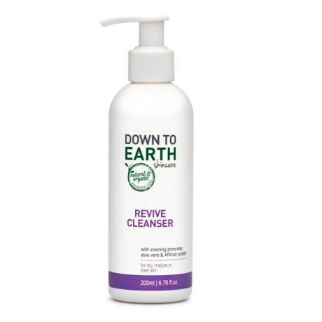 Down To Earth Revive Mouisturiser 200ml for dry mature or dry skin 01