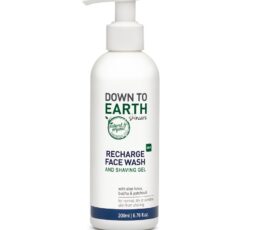 Down To Earth Recharge Face Wash and Healing Gel 200ml 01