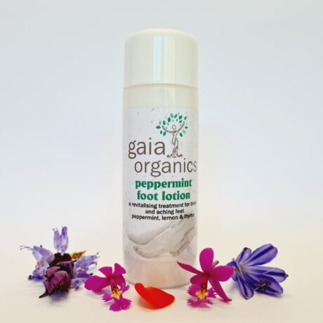 Gaia Organics Peppermint Foot Lotion – 100ml 2
