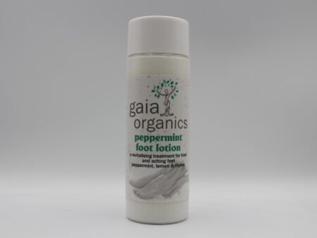 Gaia Organics Peppermint Foot Lotion – 100ml